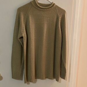 Cozy Tan Knit Sweater